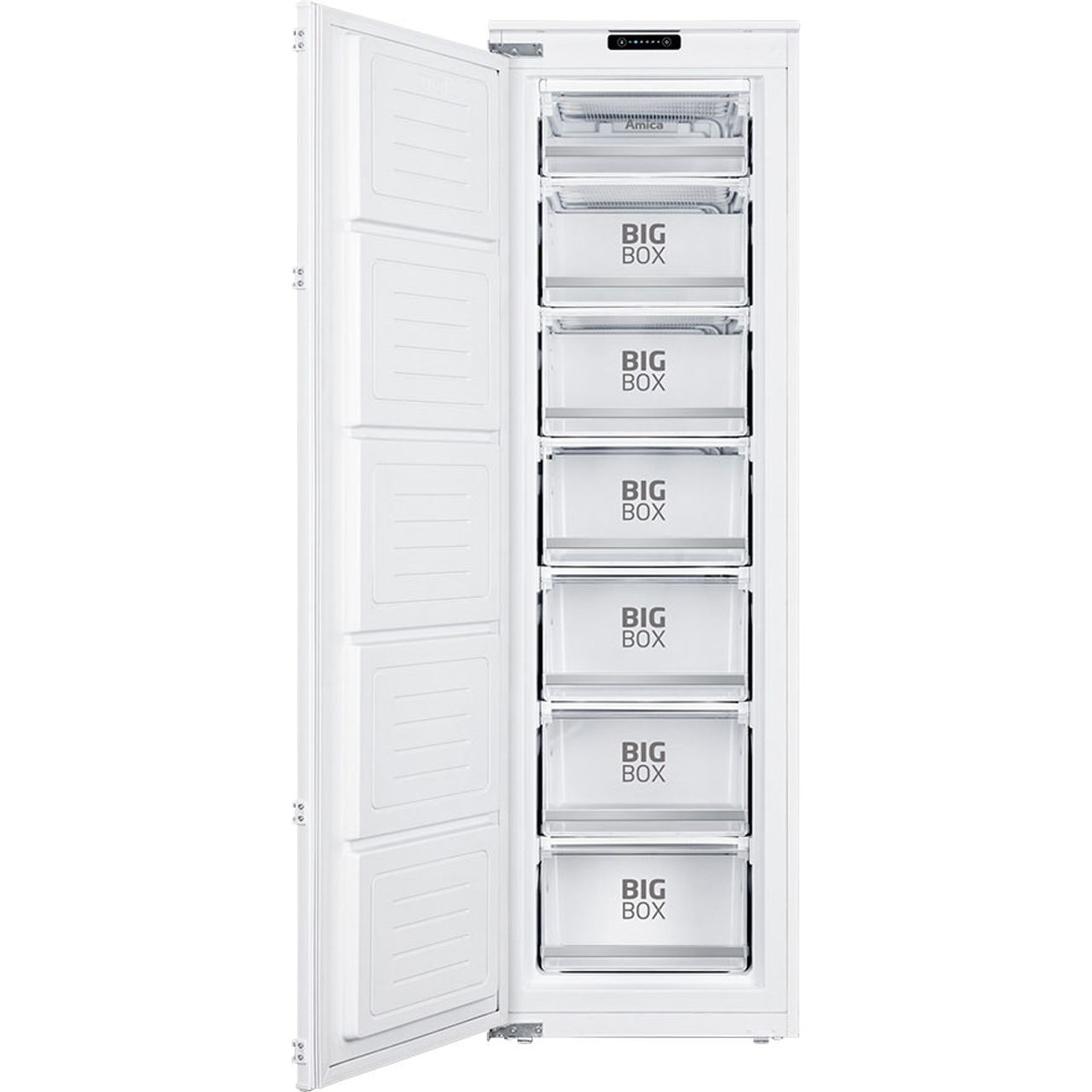 Amica 204L Upright Freezer | BZ2263/3_WH | ao.com