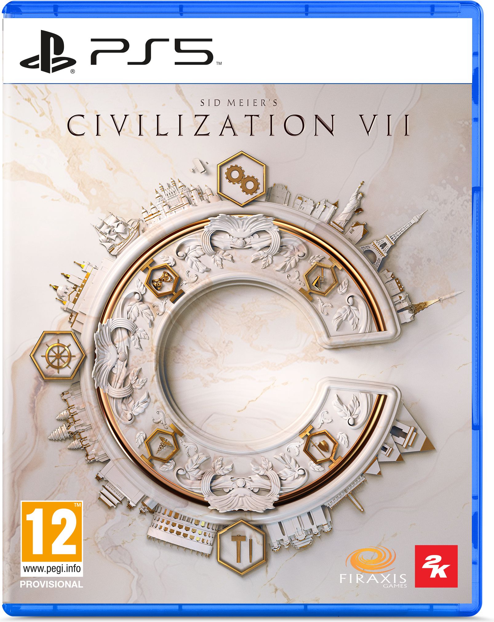 Playstation Sid Meier's Civilization VII PS5 Strategy Game White