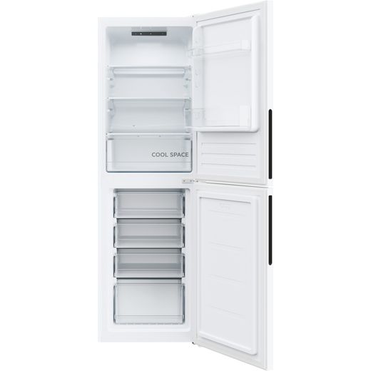 Hoover 50/50 Fridge Freezer - White -Front door open shot
