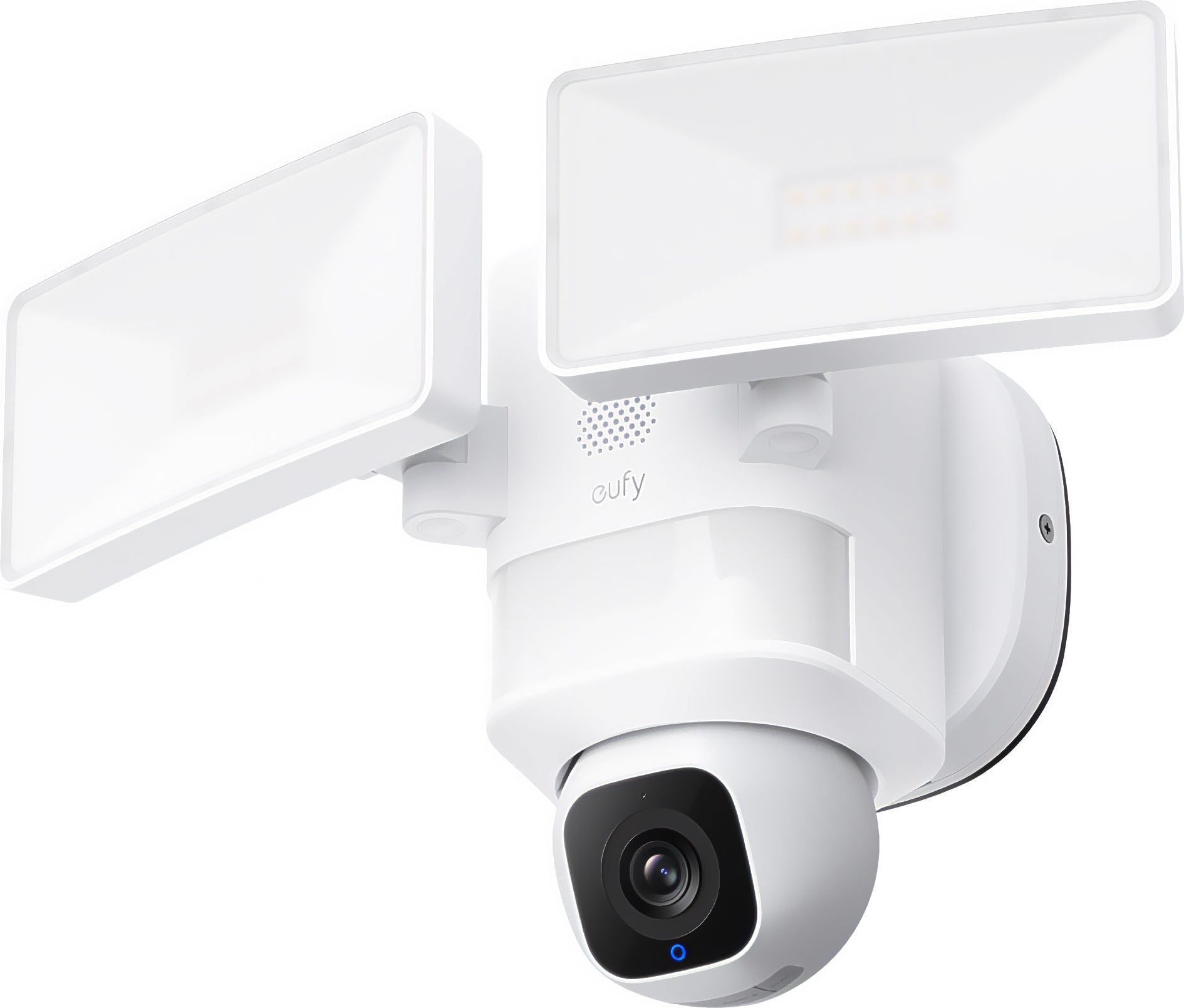 Eufy Floodlight Cam E30 Smart Security Camera - Quad HD, 360° View, AI Detection, White