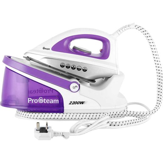 Swan SI11010N Steam Generator Iron - White / Purple