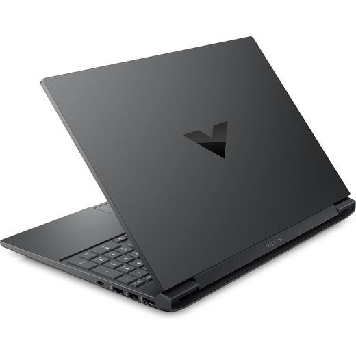 HP Victus Gaming 15-fb3007na 15.6" Laptop - AMD Ryzen™ 7, 512GB SSD, 16 GB RAM - Mica Silver - back right perpsective shot