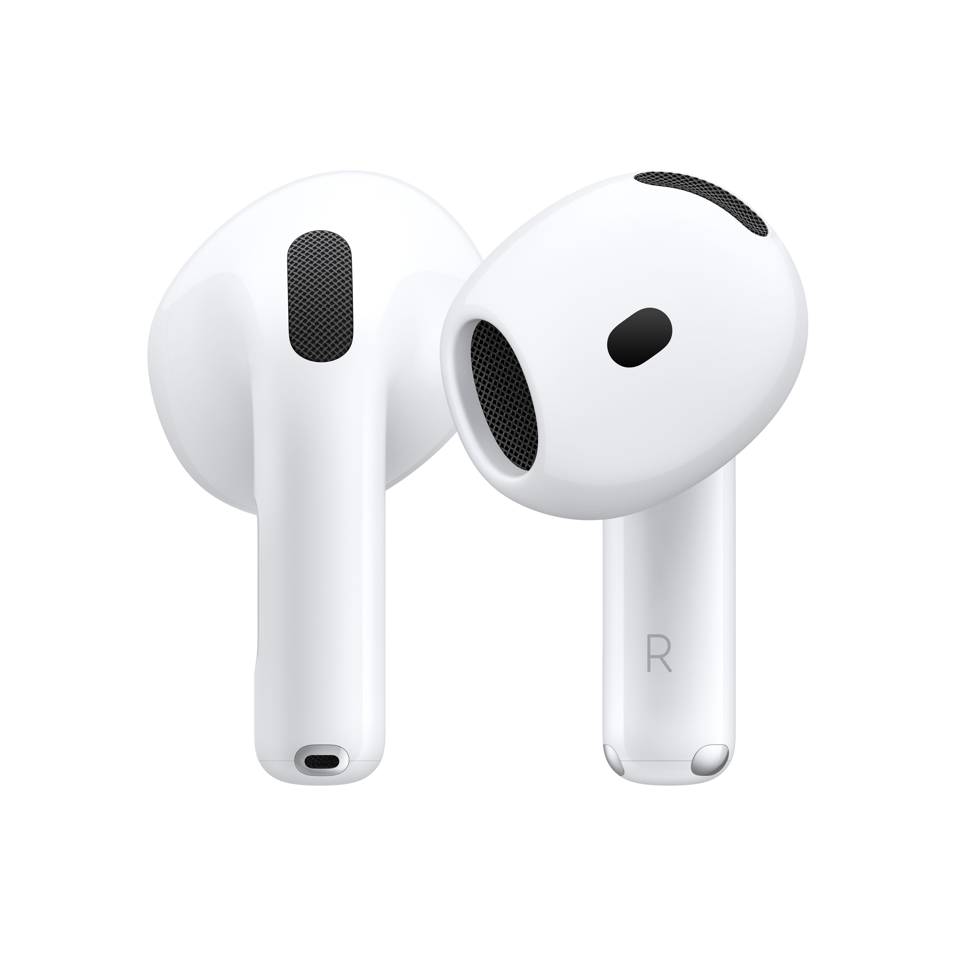 Image of Apple AirPods 4 with Active Noise Cancelling - White, White
