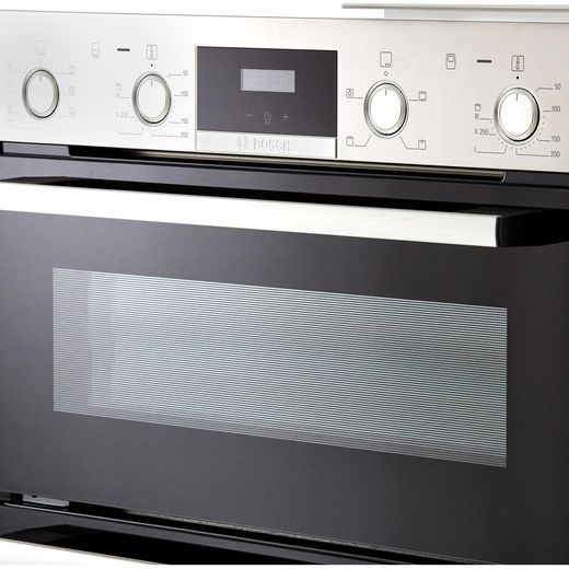 Bosch Serie 4 NBS533BS0B Built Under Double Oven - Stainless Steel