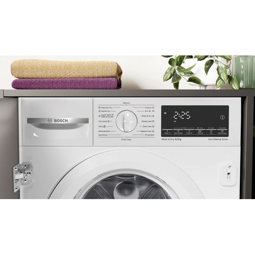 Bosch Serie 6 WKD28490GB washer dryer Built-in Front-load White_2