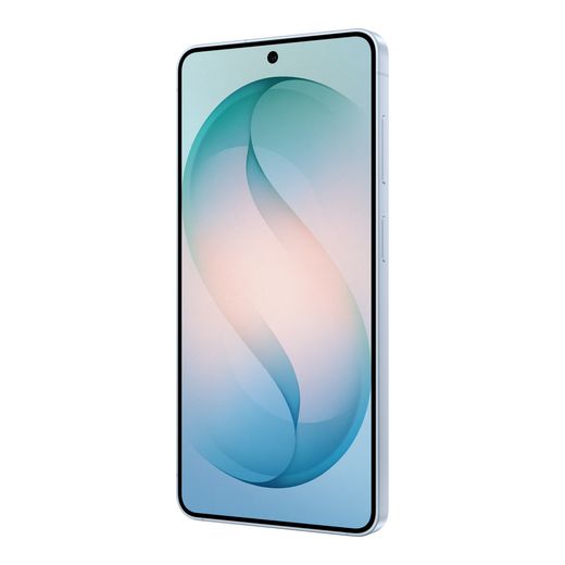 Samsung Galaxy S26 512GB Smartphone in Sky Blue - Left perspective shot