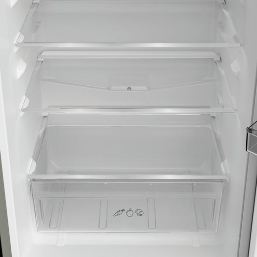 Indesit 50/50 Frost Free Fridge Freezer - Silver  - Close up inside shot