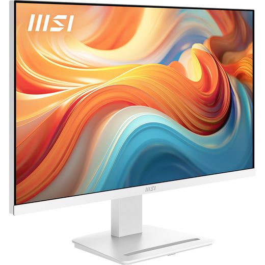 MSI Pro MP273QW E14 27" WQHD 144Hz Monitor - White - Right perpsective shot