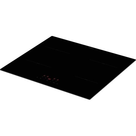 Haier Series 2 HAI643CCARUK 59cm Induction Hob - left perspective shot