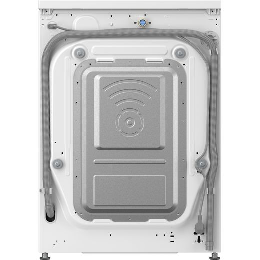 LG VX70 Series AI Direct Drive™ W4X7016TWB Wifi Connected 11Kg / 6Kg Washer Dryer with 1400 rpm - White - Back shot