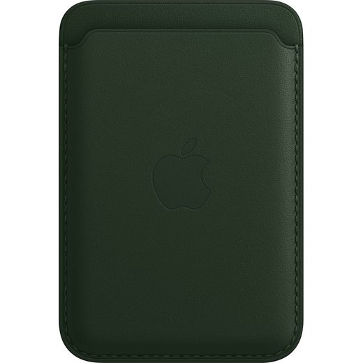 Apple Leather Wallet with Magsafe for iPhone 13 - Sequoia Green