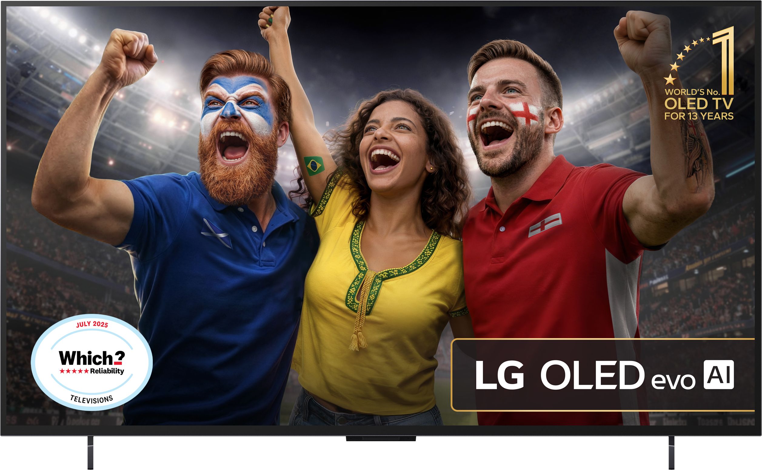 LG 42" OLED evo 4K Smart TV - OLED42C55LA - Silver