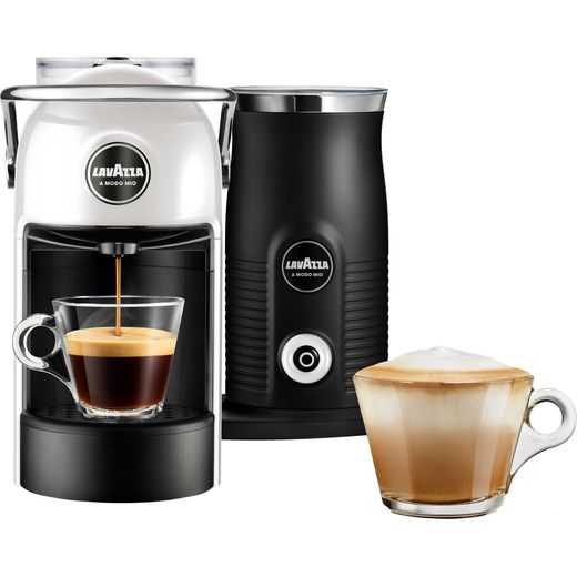 Lavazza Jolie & Milk 18000422 Pod Coffee Machine - White / Cream