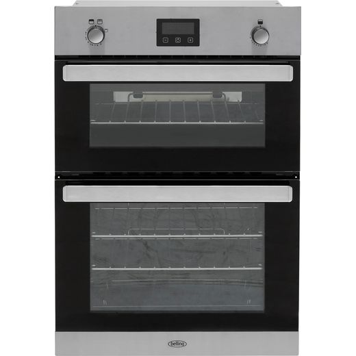 BI902G_SS | Belling Double Gas Oven | ao.com