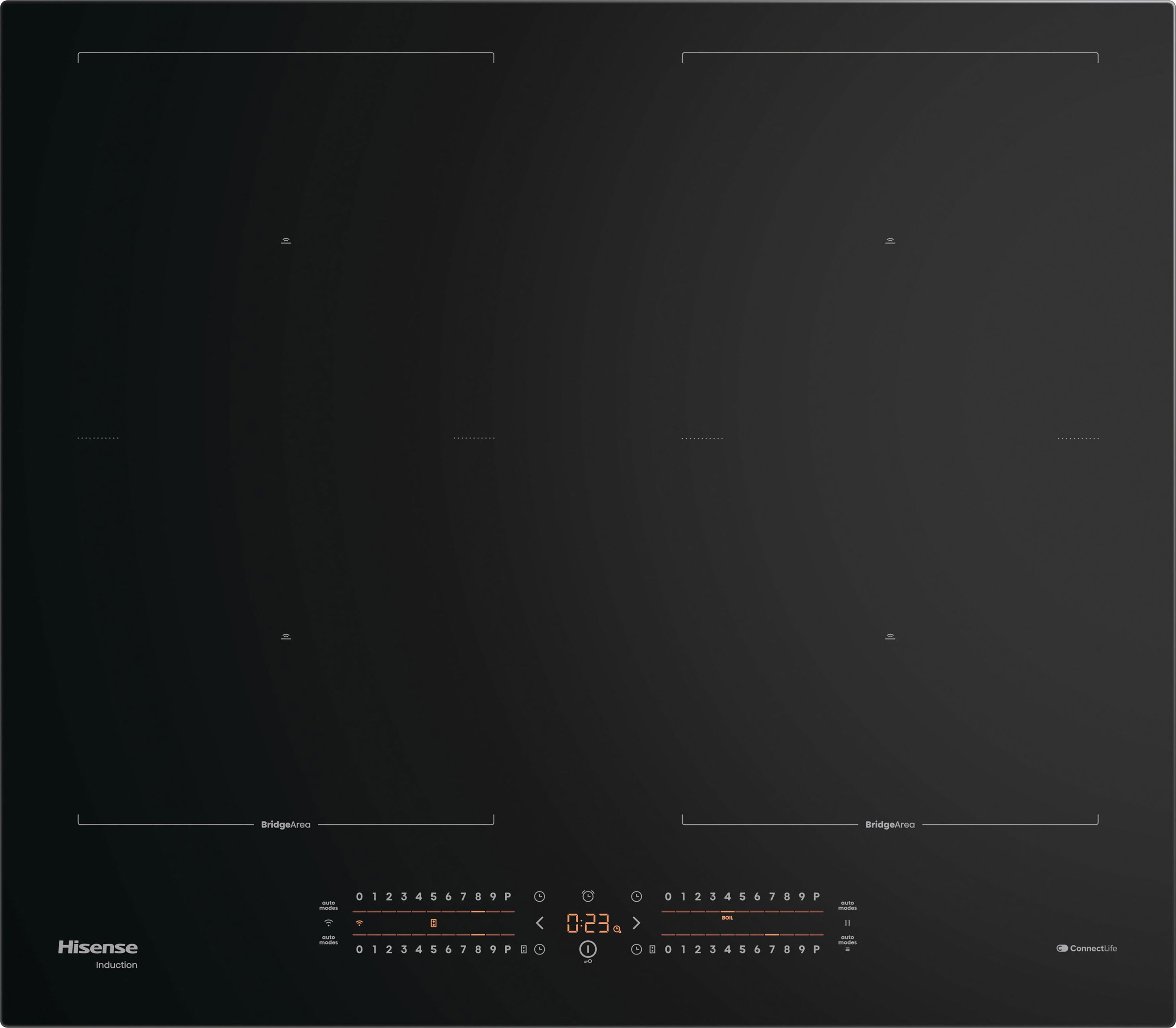 Image of Hisense Hi6 HI6442BSCWF 60cm Induction Hob - Black, Black