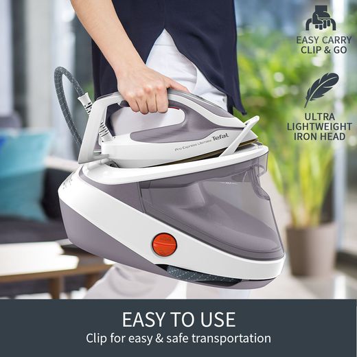Tefal Pro Express Ultimate II Steam Generator Iron - Grey - Annotation - easy to use
