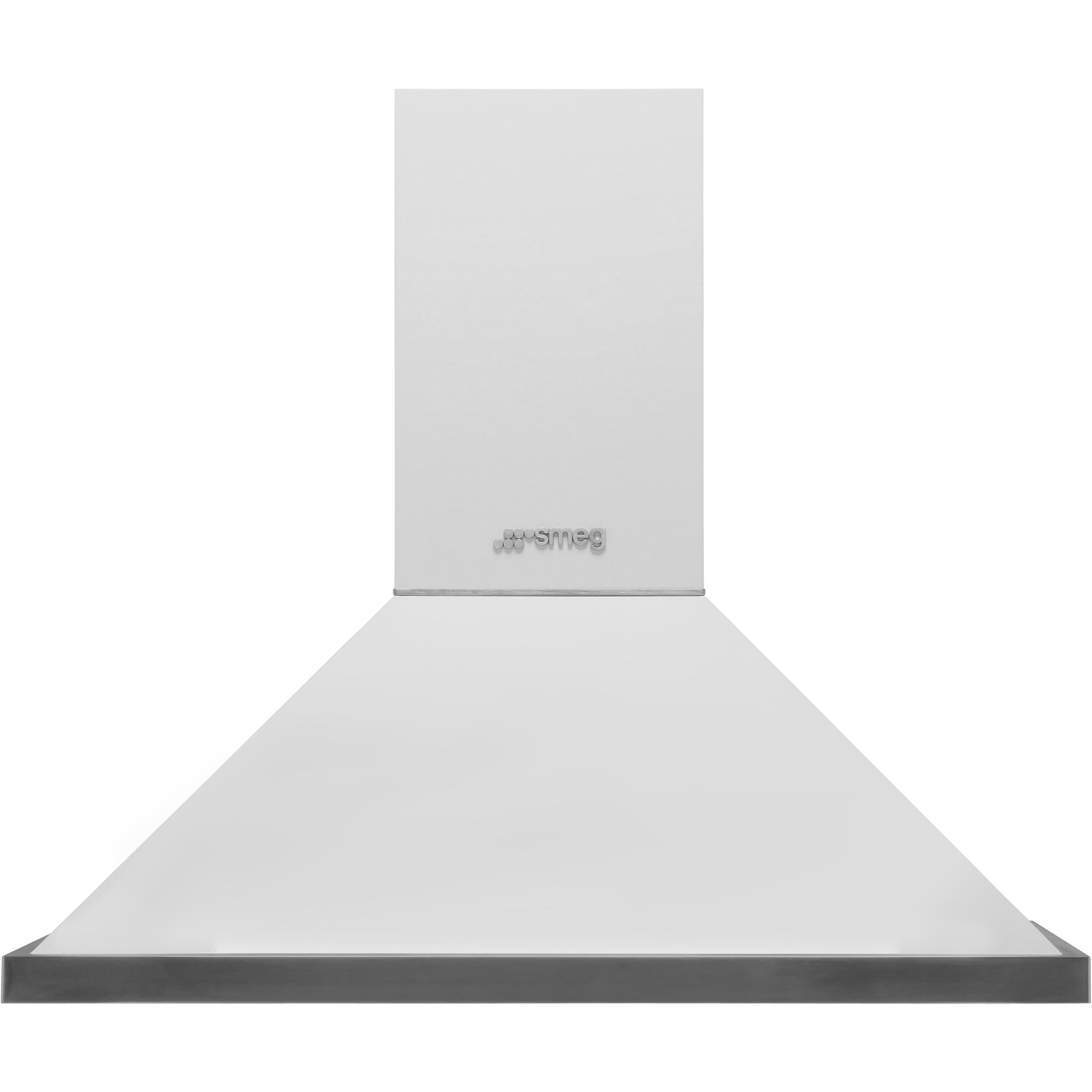 Smeg KPF9WH 90cm Wall-Mounted Cooker Hood - White