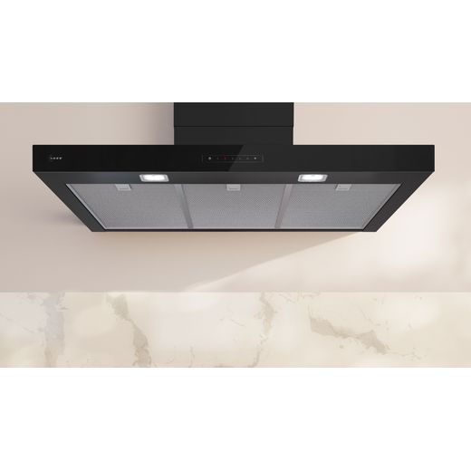 NEFF N70 Cooker Hood - Black - Close up of cooker hood shot