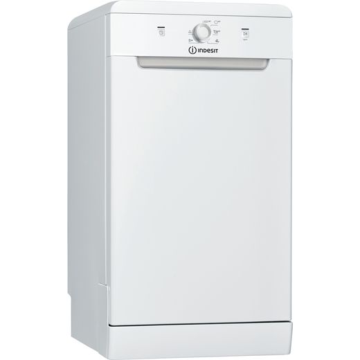 Indesit DSFE1B10UKN Slimline Dishwasher - White - F Rated