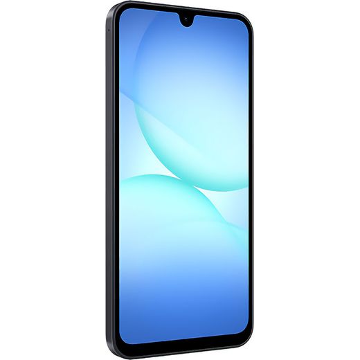 Samsung Galaxy A17 5G 128GB Smartphone in Black - Rigth perpsective shot