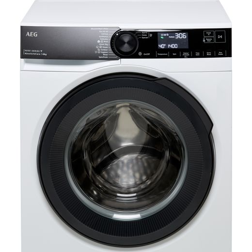 AEG LFR94846WS 8kg Washing Machine with 1400 rpm - White - Control panelv