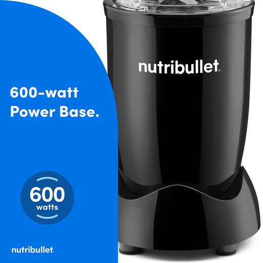 NutriBullet 600 Series 02548 - Black - Annotation - 600 Watt
