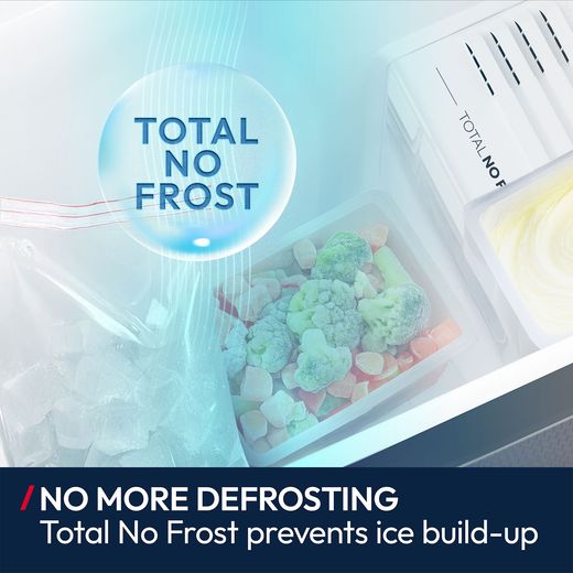 Hoover HONCHQ6T200ESK Total No Frost Chest Freezer - Dark Inox - Annotation -  total no frost shot
