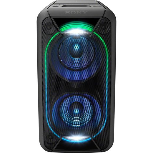 Sony GTK-XB90 Bluetooth High Power Party Speaker with Built-in Battery and Lighting Effects - Black