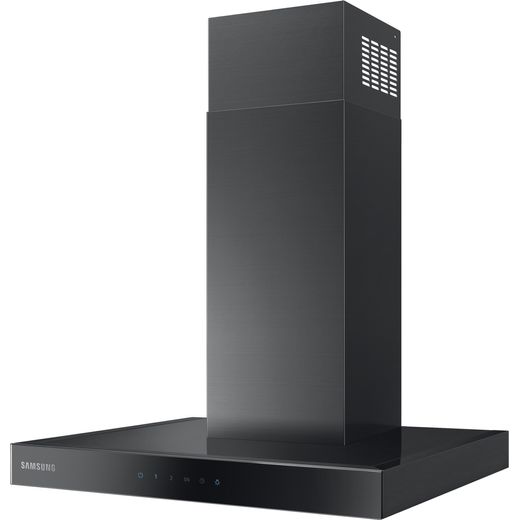 Samsung Prezio NK24M5070BM 60 cm Wall-mounted cooker hood Cooker Hood - Black / Black Glass - B Rated