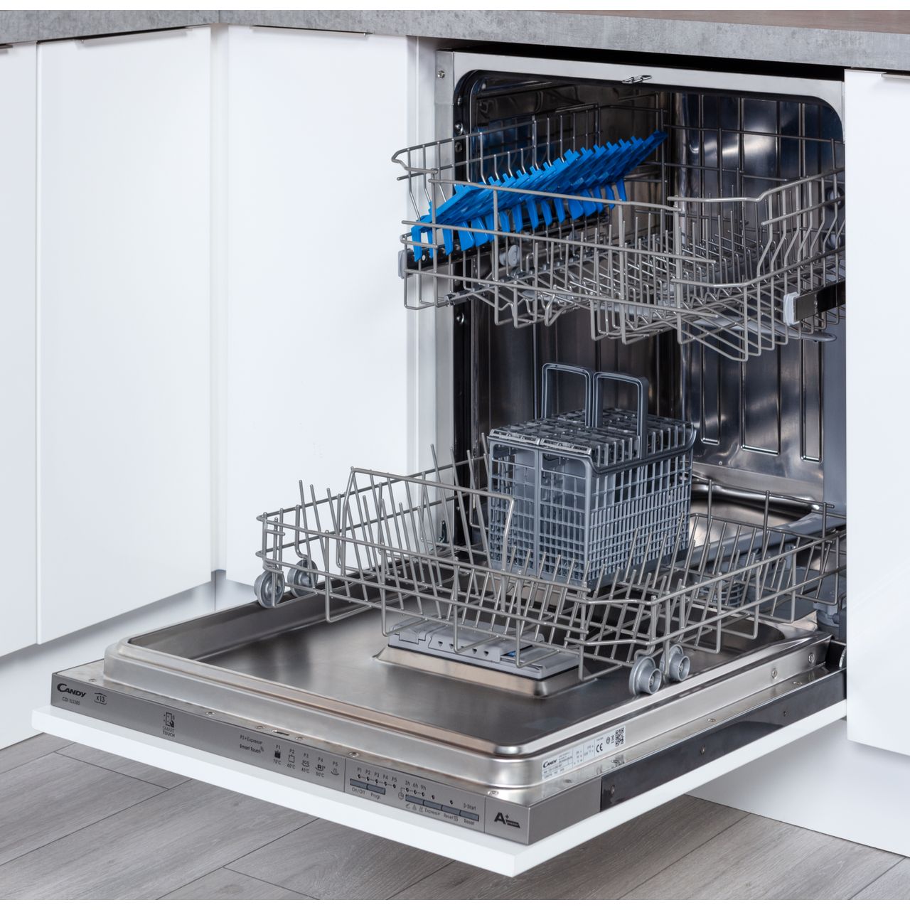 candy cdi1ls38s fully integrated standard dishwasher