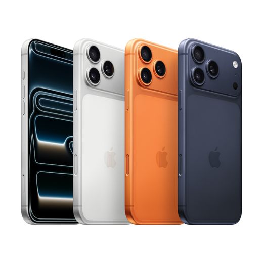 Apple iPhone 17 Pro Max 512GB in Silver - Colour variations